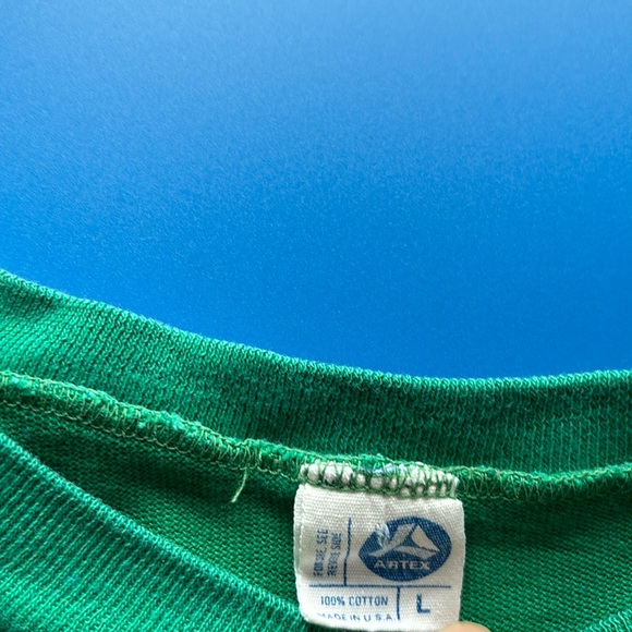 Vintage Artex Michigan State Spartan Football Oversized Sports Tee - Picture 7 of 16